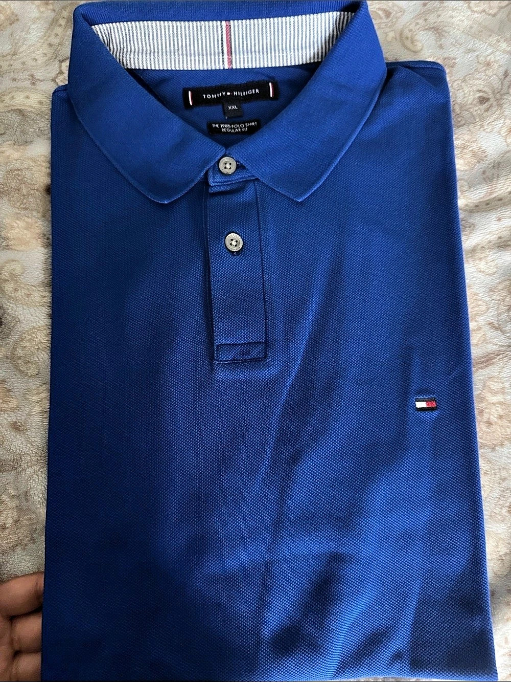 Tommy Hilfiger 1985 Polo Shirt Men's Polo Shirt in Blue XXL Like New